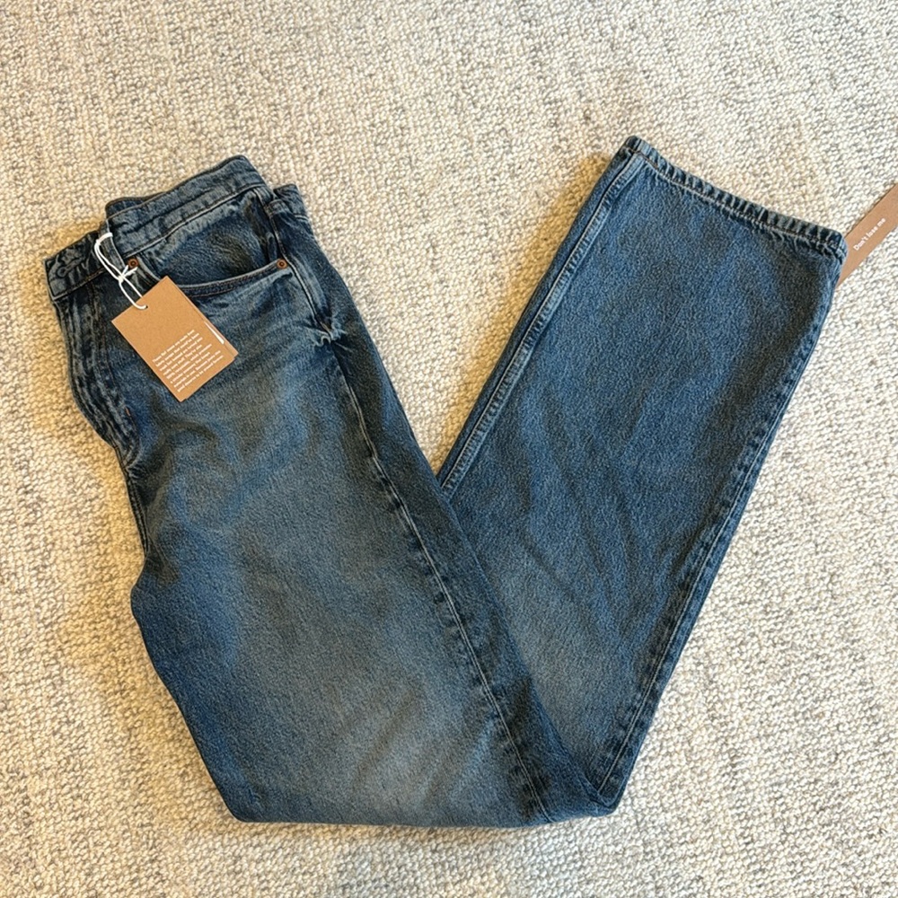 Reformation High Rise wide leg jean
